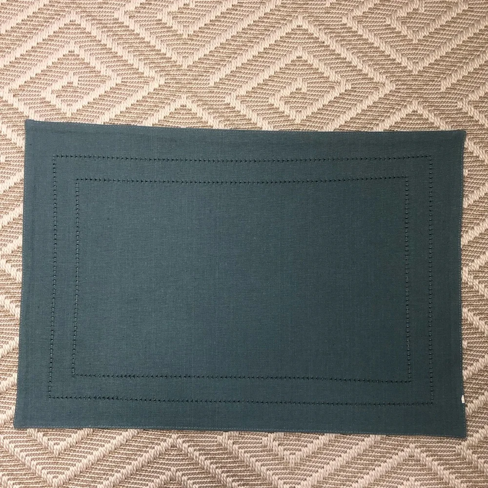 Pottery Barn Placemats Set of 9 Robin's Egg Blue Bundle